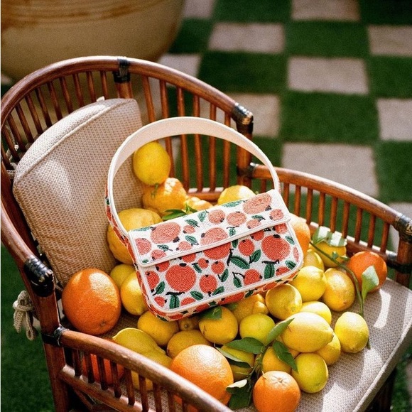 STAUD Handbags - STAUD BEADED TOMMY BAG 🍊